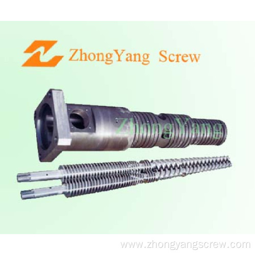 Conical Twin Screw Barrel for Pipe Extrusion